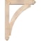 Ekena Millwork Thorton Arts and Crafts Smooth Bracket w/ Offset Brace, Douglas Fir, 5 1/2"W x 26"D x 34"H BKT0604X26X34THR03SDF - alternate 2